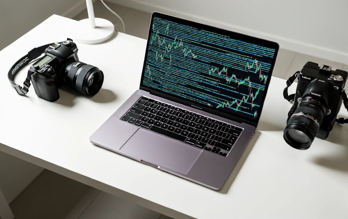Entorno de trabajo tecnológico avanzado